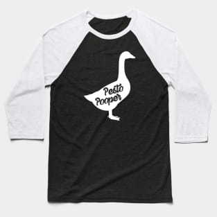 Duck - Pesto Pooper Baseball T-Shirt